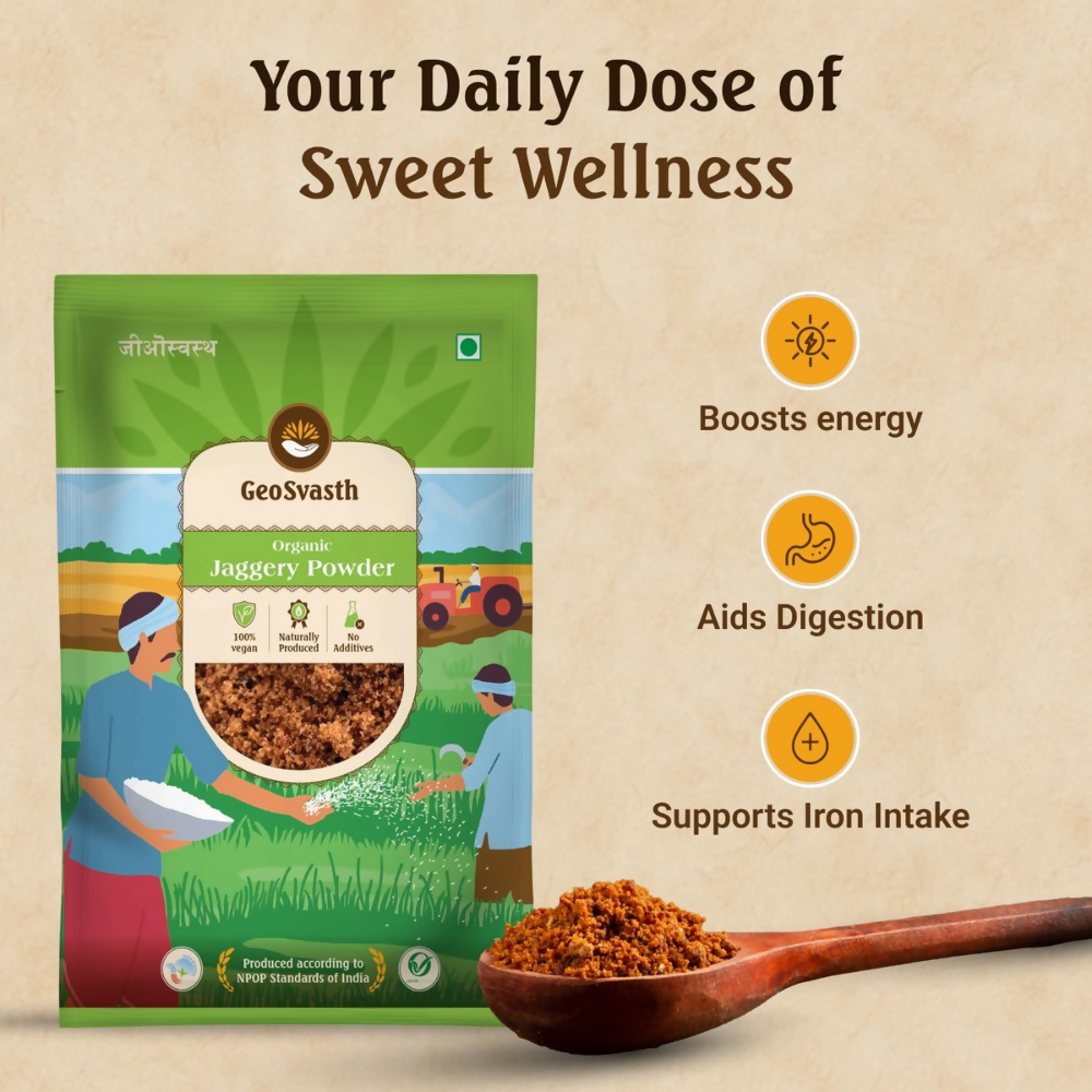 Image 2 of GeoSvasth Organic Jaggery Powder
