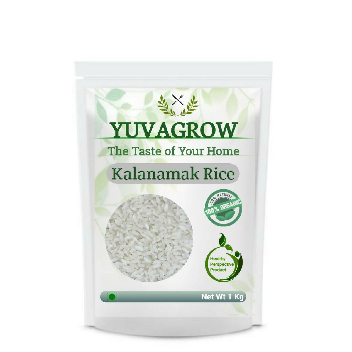 Image 1 of 1 kg for the product Yuvagrow Kalanamak Rice
