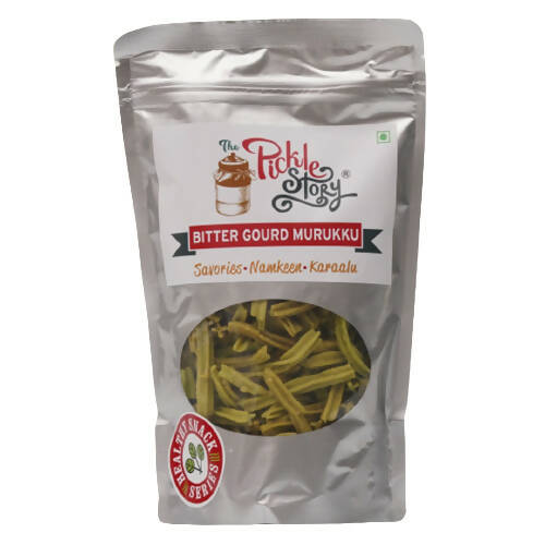 Image 1 of 100 gm / Pack of 1 for the product The Pickle Story Bitter Gourd Murukku