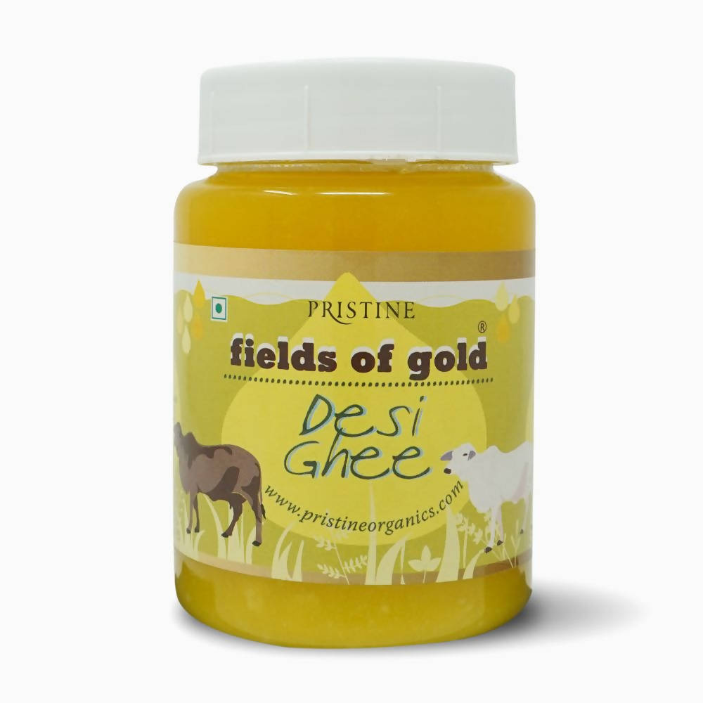 Image 1 of 200 ml / Pack of 1 for the product Pristine Fields of Gold - Desi Ghee | Vedic Bilona Method | Churned From Curd | Pure & Natural |