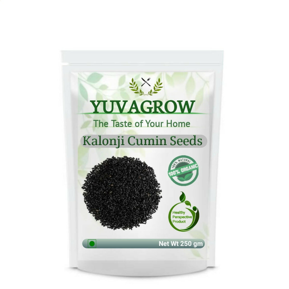 Image 1 of 250 gm / Pack of 1 for the product Yuvagrow Kalonji Cumin Seeds (Black Jeera)