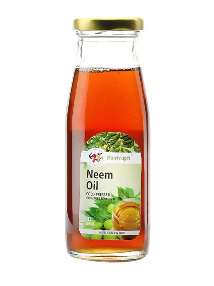 Image 1 of 200 ml for the product Santrupti Neem Oil (Cold Pressed)