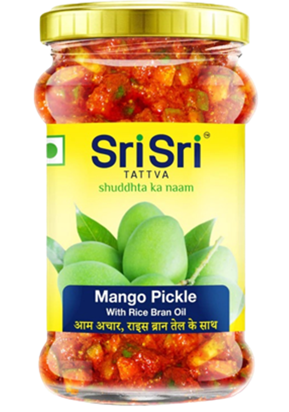 Image 1 of 300 gm / Pack of 1 for the product Sri Sri Tattva Mango Pickle