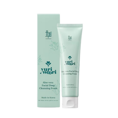 Image 1 of 100 ml / Pack of 1 for the product Yuri Woori Aloevera Facial Deep Cleansing Foam