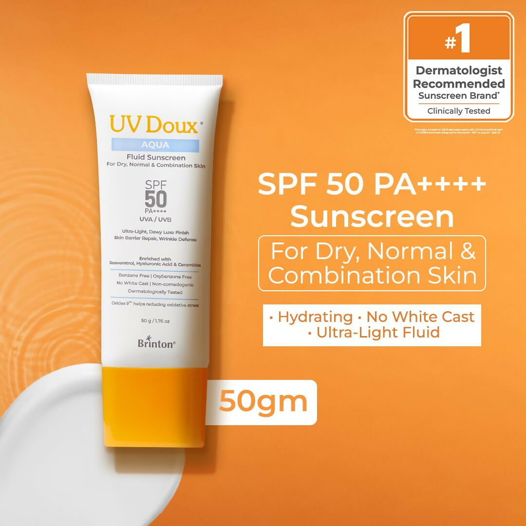 Image 3 of Brinton Uv Doux Aqua Fluid Sunscreen