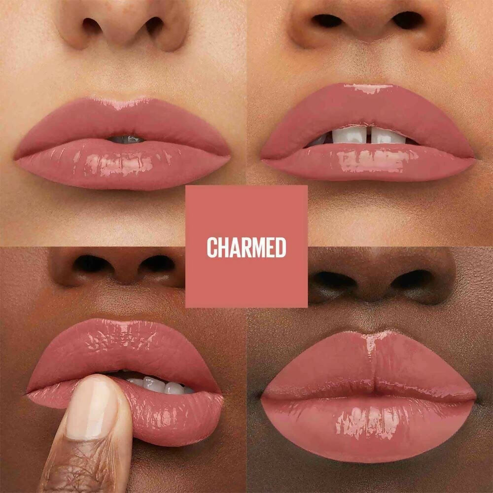 Image 5 of Maybelline New York Super Stay Vinyl Ink Liquid Lipstick, Instant Shine Lasts Up To 16H - Charmed