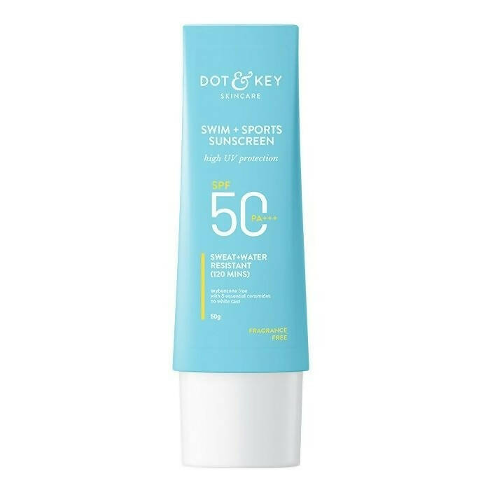 Image 1 of 50 gm / Pack of 1 for the product Dot & Key Swim + Sports Sunscreen SPF 50 PA+++