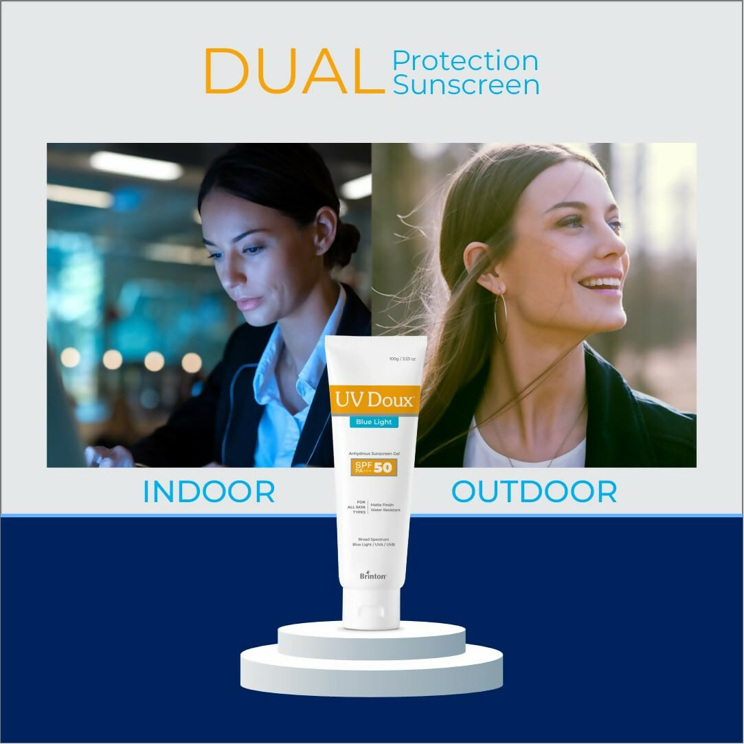 Image 6 of Brinton Uv Doux Blue Sunscreen Gel