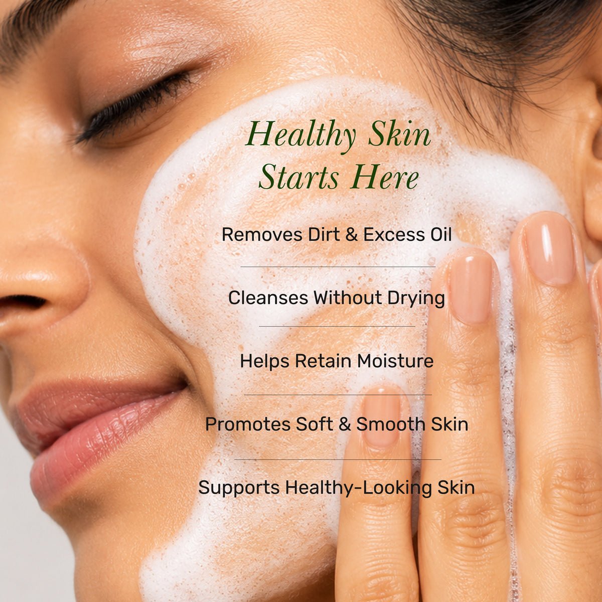 Image 4 of Velleja Moringa Aloevera Face Wash| Skin Brightening & Hydrating Ayurvedic Gentle Face Wash