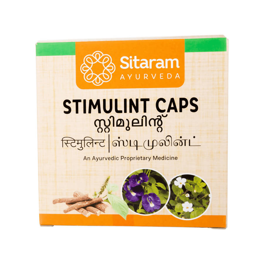Image 1 of 100 Capsules for the product Sitaram Ayurveda Stimulint Capsules
