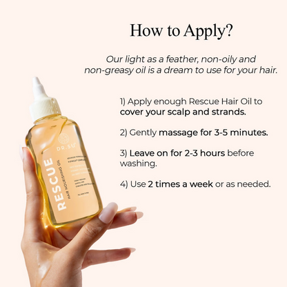 Image 6 of Dr. Su Rescue Hair Nourishing Oil