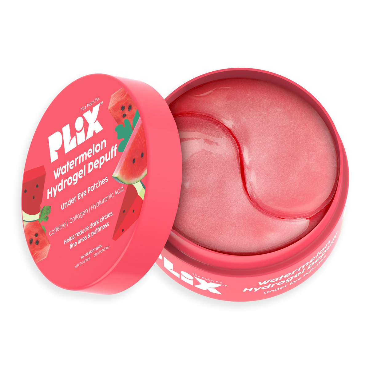 Image 1 of PLIX The Plant Fix Watermelon Hydrogel Under Eye Patches
