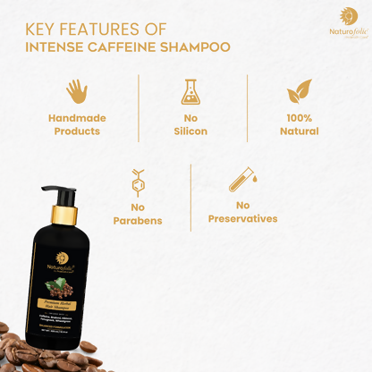 Image 3 of Prakruth Care Premium Herbal Intense Caffeine Shampoo