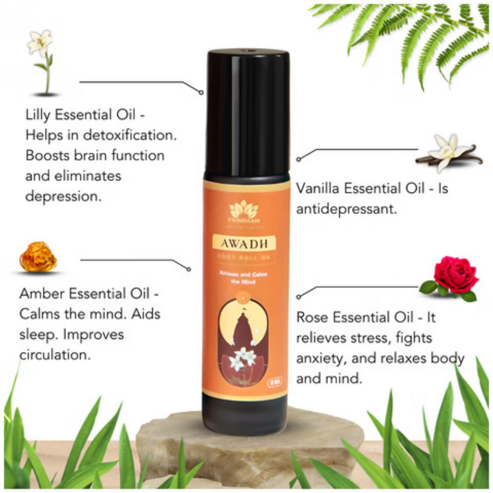 Image 7 of Vrinda Awadh Aromatic Oil Roll On