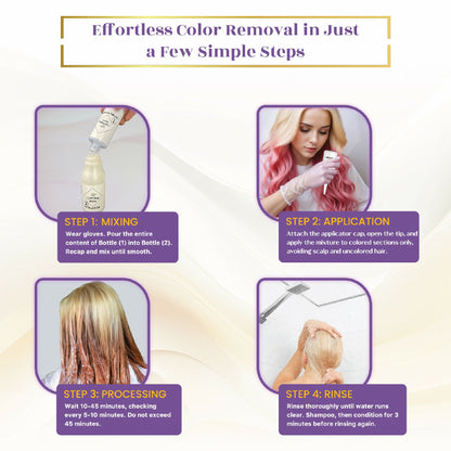 Image 4 of Cosglam Hair Highlighter Remover - White