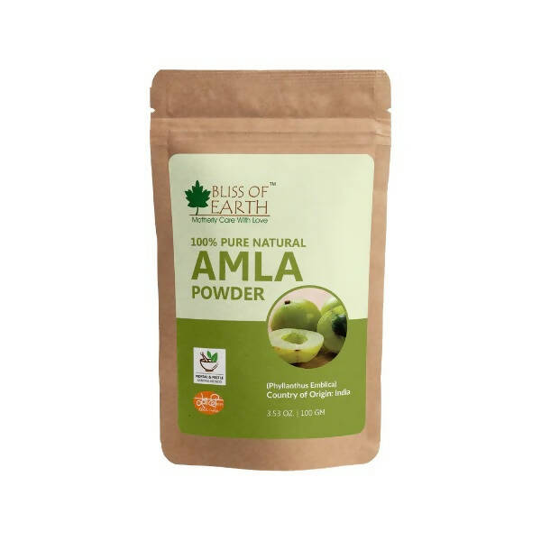 Image 1 of 100 gm for the product Bliss of Earth 100% Pure Amla Powder