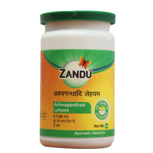 Image 1 of 100 gm for the product Zandu Ashwagandhadi Lehyam