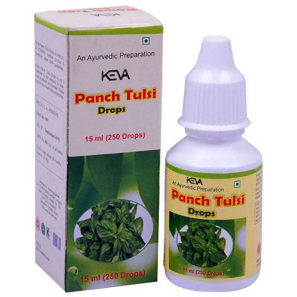 Image 1 of 15 ml for the product Keva Panch Tulsi Drops