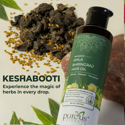 Image 6 of Pureus Herbals Amla Bhringraj Hair Oil
