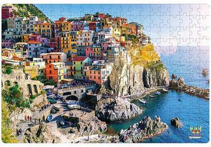 Image 2 of Webby Cinque Terre & Italy Jigsaw Puzzle- 252 Pcs