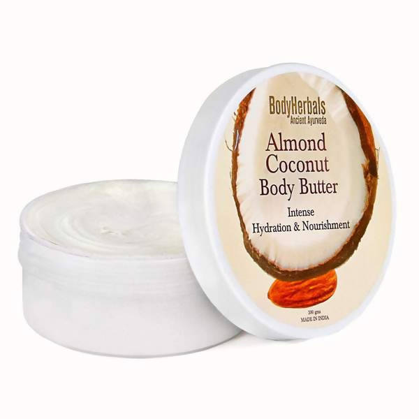 Image 1 of 200 gm / Pack of 1 for the product Bodyherbals Almond & Coconut Body Butter