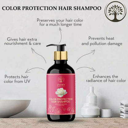 Image 5 of Ivory Natural Color Protection Hair Shampoo - Natural Solution For Coloured Hair