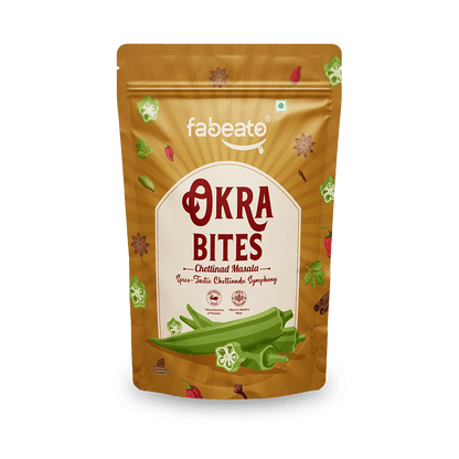 Image 1 of Fabeato Chettinadu Masala Okra Chips (30g)