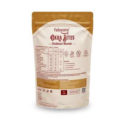 Image 3 of Fabeato Chettinadu Masala Okra Chips (30g)
