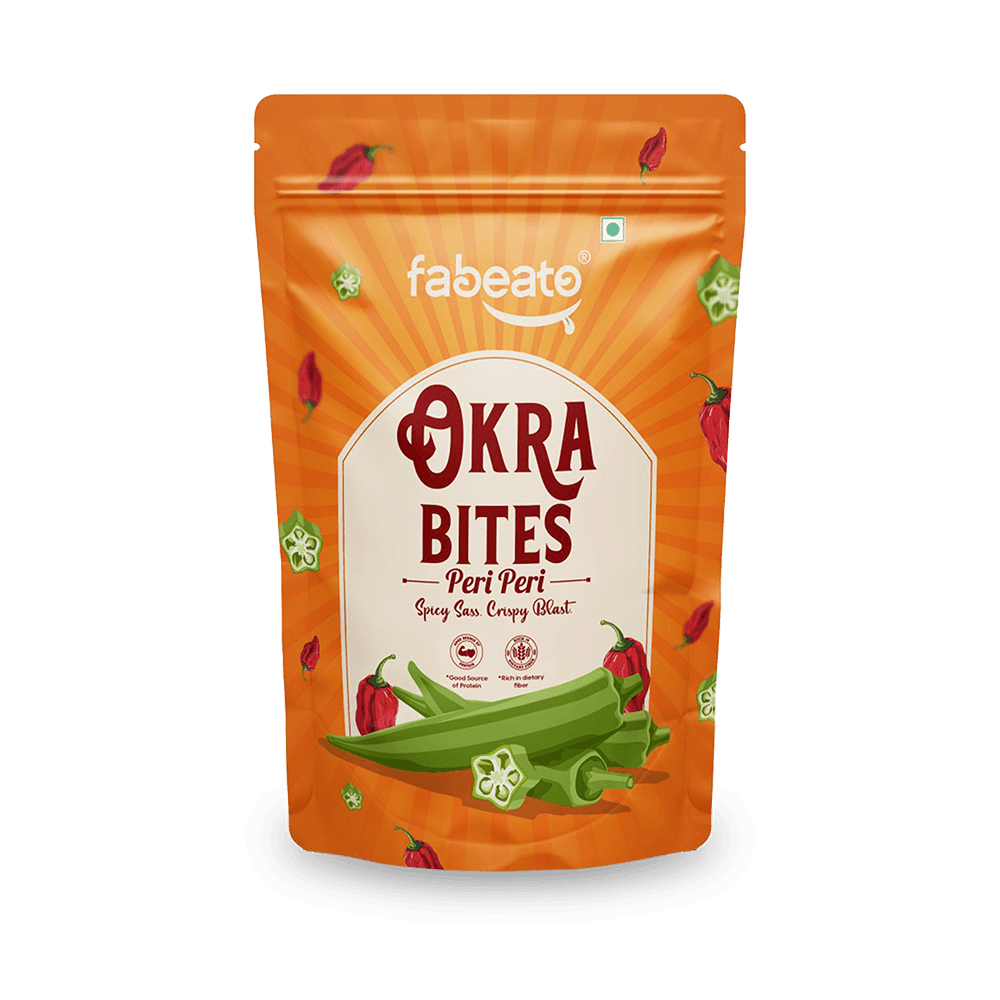 Image 1 of Fabeato Peri Peri Okra Chips (30g)