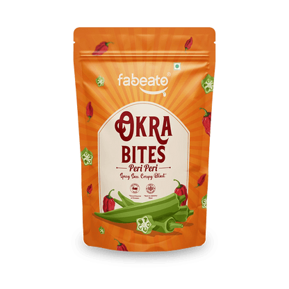 Image 1 of Fabeato Peri Peri Okra Chips (30g)