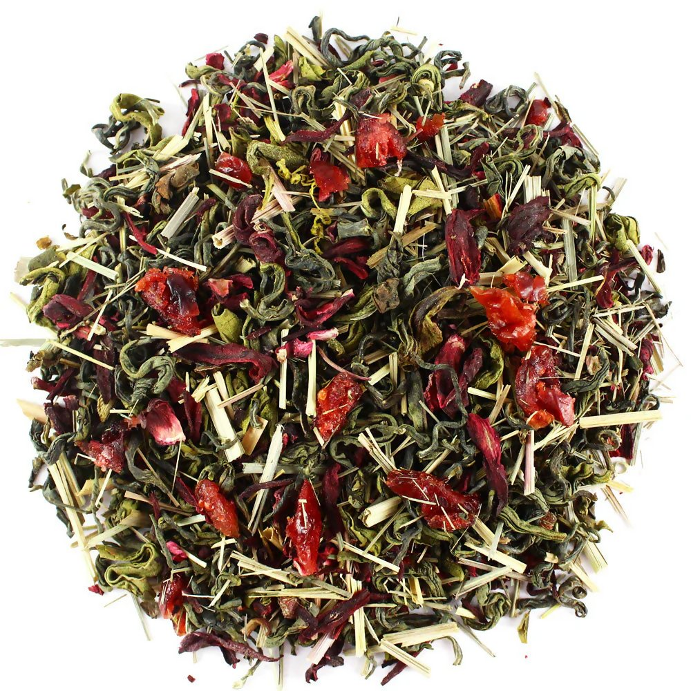Image 10 of Tea Treasure Hibiscus Green Tea Bags