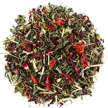 Image 10 of Tea Treasure Hibiscus Green Tea Bags
