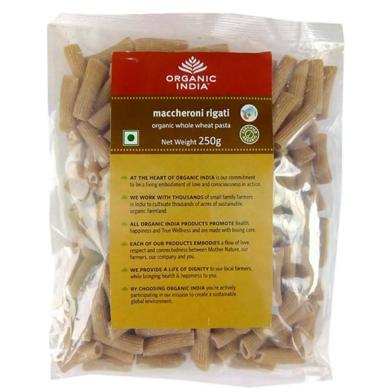 Image 1 of Organic India Maccheroni Rigati Organic Whole Wheat Pasta