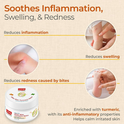 Image 6 of LuvLap Naturals After Bite Turmeric Balm with Pudina