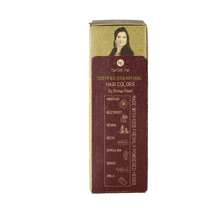Image 3 of Herbal Me Burgundy Natural Hair Color