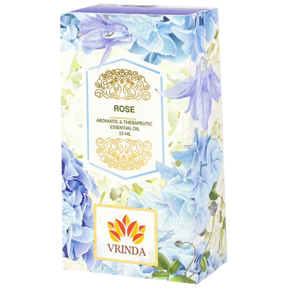 Image 1 of 15 ml for the product Vrinda Rose Aromatic & Therapeutic Essential Oil