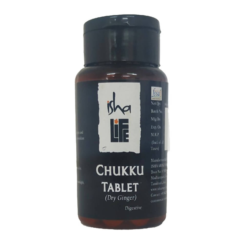 Image 1 of 60 Tab for the product Isha Life Chukku Tablet (Dry Ginger)