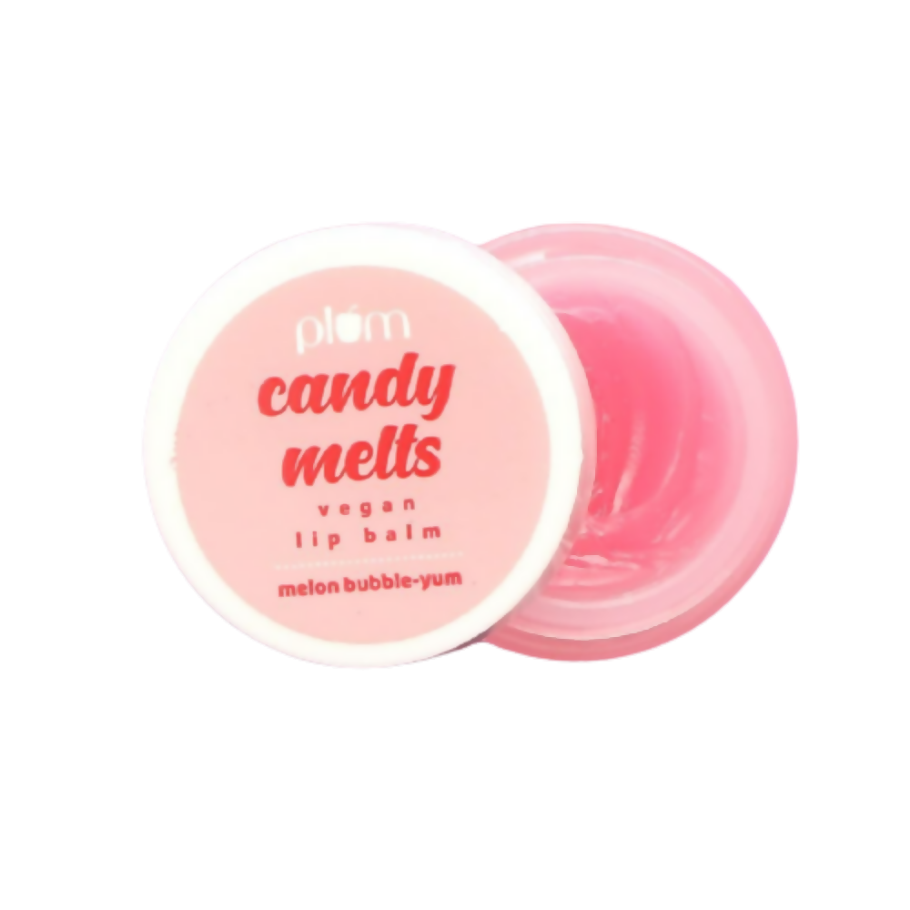 Image 1 of 12 gm / Pack of 1 for the product Plum Candy Melts Vegan Lip Balm - Red Velvet Love