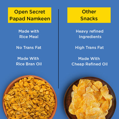 Image 3 of Open Secret Unjunked Papad Namkeen