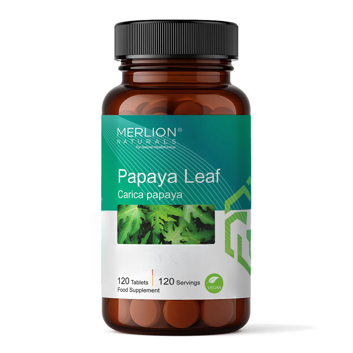 Image 1 of Merlion Naturals Papaya Leaf 500mg Tablets