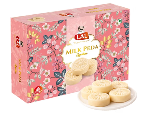 Image 1 of 400 gm / Pack of 1 for the product Lal Sweets Milk Peda