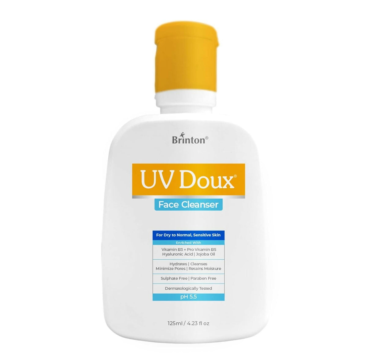 Image 1 of 125 ml / Pack of 1 for the product Brinton Uv Doux Face Cleanser