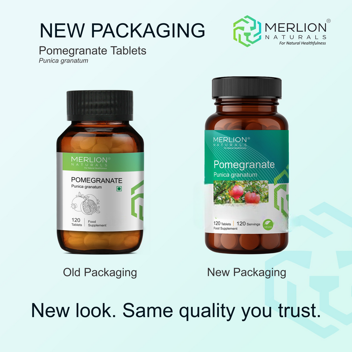 Image 2 of Merlion Naturals Pomegranate 500mg Tablets