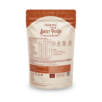 Image 3 of Fabeato Smokey BBQ Sweet Potato Chips (40g)