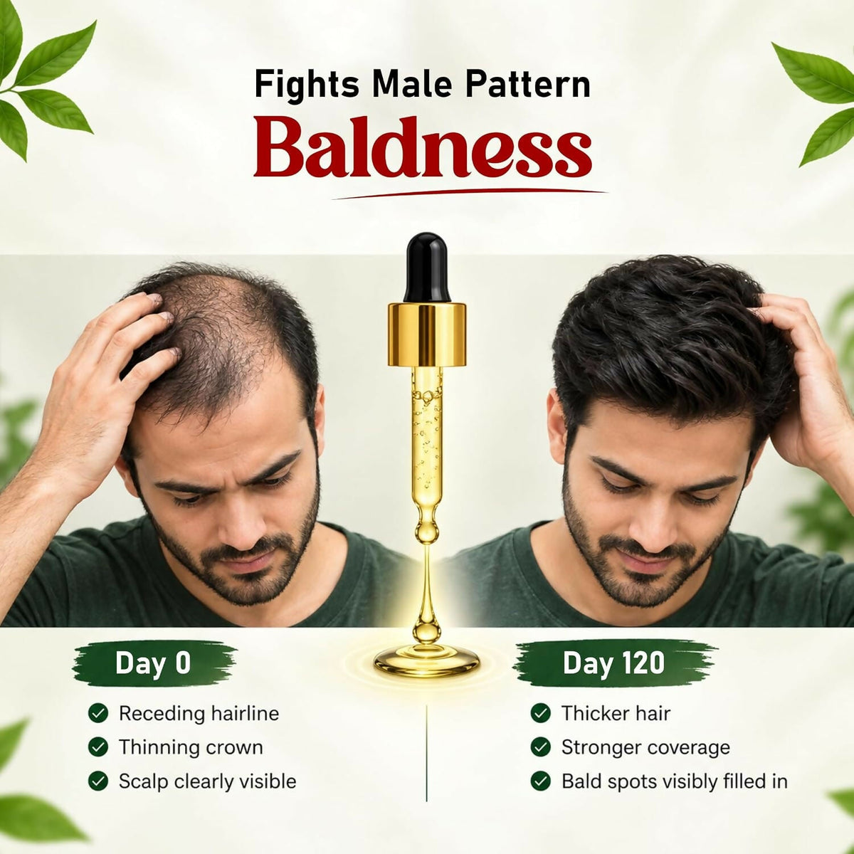 Image 3 of Keshvapsi Advanced Hair Care & Nutrition Kit for Men