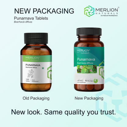 Image 2 of Merlion Naturals Punarnava 500mg Tablets