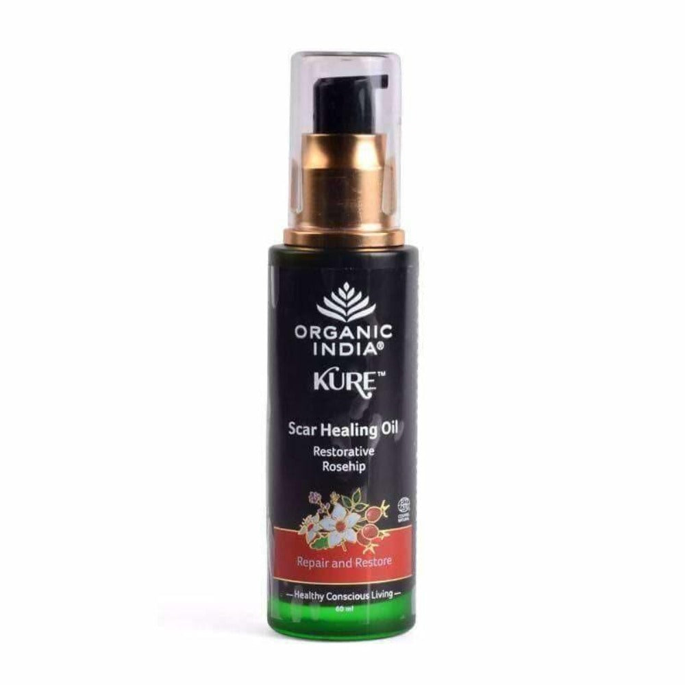 Image 1 of 60 ml for the product Organic India Scar Healing Oil Restorative Rosehip