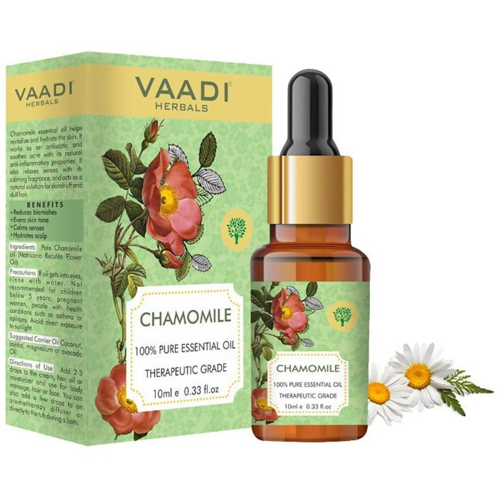 Image 1 of 10 ML for the product Vaadi Herbals Chamomile Oil Therapeutic Grade