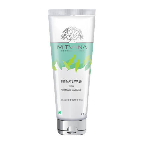 Image 1 of 50 ml / Pack of 1 for the product Mitvana Delicate & Comforting Intimate Wash (with Neem & Chamomile)