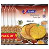 Image 1 of 200 gm / Pack of 4 for the product Joyable Garlic Khakhra